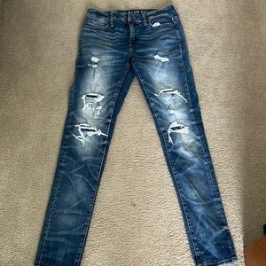 American Eagle Next Level jeans, whipped style, 30x34